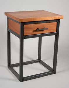 Bedside With A Drawer And Shelf No Assembly Required