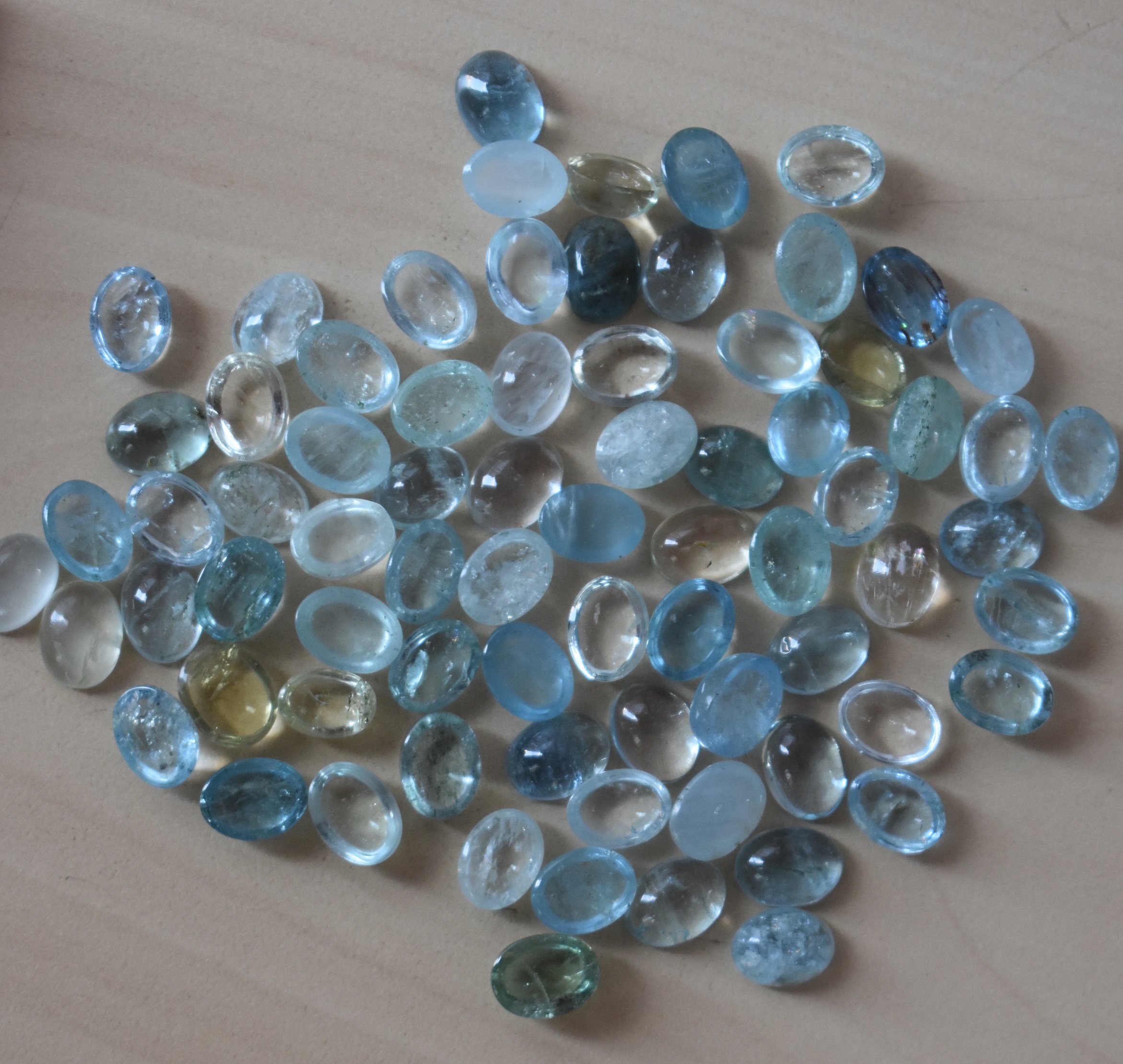 Aquamarine Polished Cap