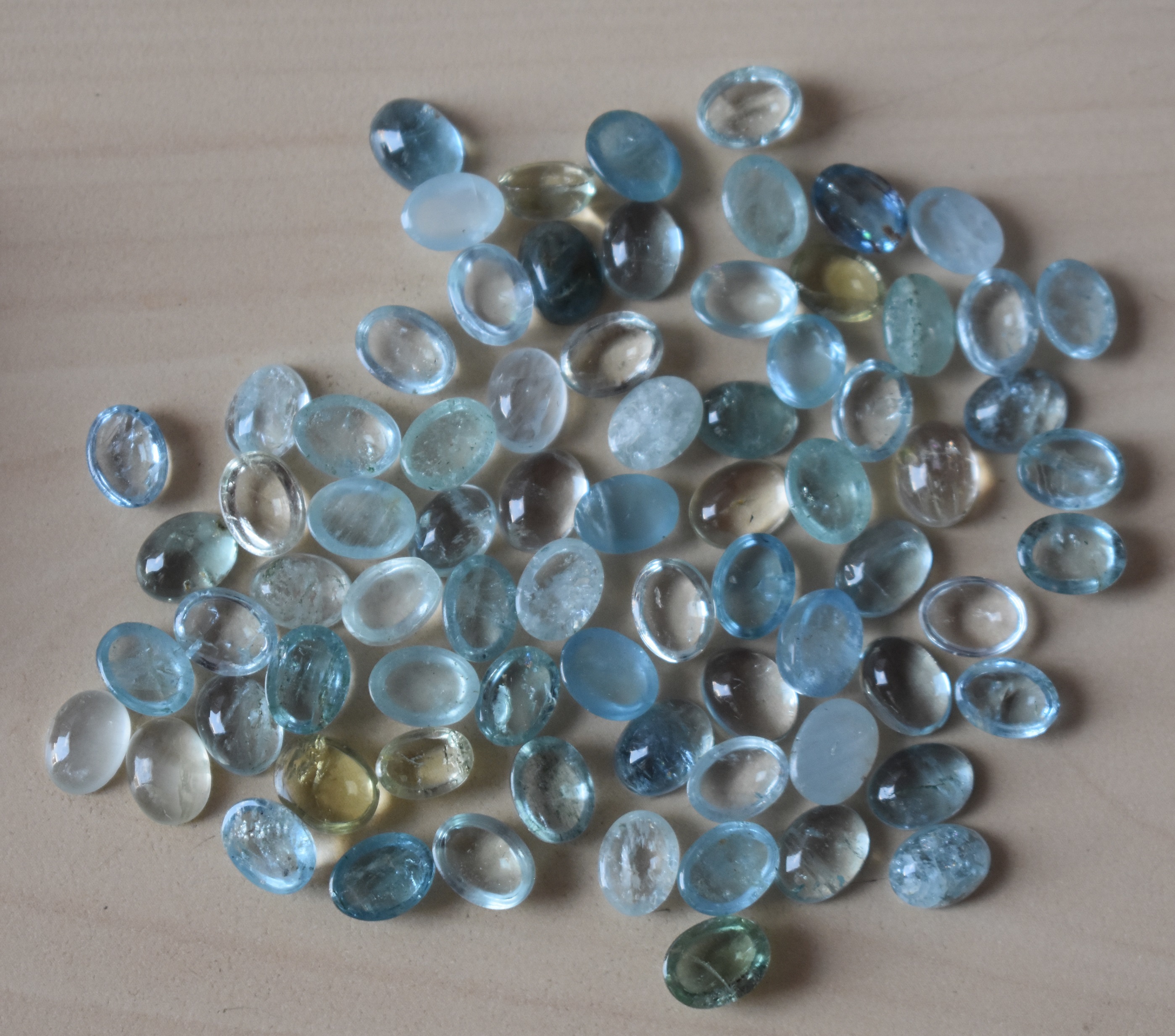 Aquamarine Polished Cap
