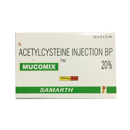 Mucomix Injection - Liquid Formulation for Intravenous Use | Suitable for Adults and Teenagers, Room Temperature Storage