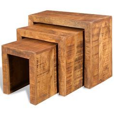 Smooth Finishing Nesting Design Coffee Table