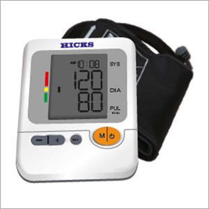 Digital Blood Pressure Monitor - Plastic, Jumbo LCD Display | Automatic Inflation, Irregular Heartbeat Detection, 120 Memory Storage