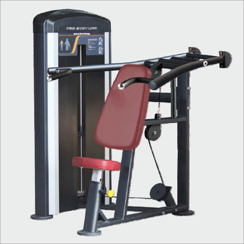 Shoulder Press - Steel, 2000x1500x1200 mm, Black | 250 kg Weight Capacity, 1 Year Warranty, CE Compliant, Ideal for Strength Training