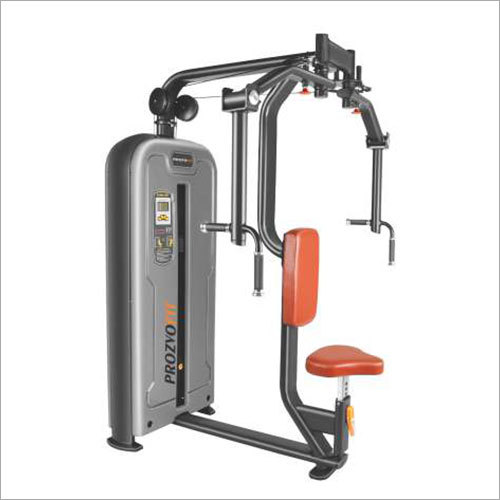Pec Dec Fly - Steel & Plastic, 70x120x150 cm, Grey | Chest Development, Strength Building, Muscle Isolation, Ergonomic Design, Adjustable Weight, 150kg Max User Weight