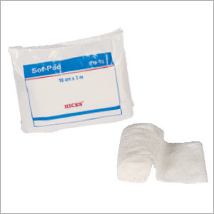 Soft Pad Dressing - Cotton Material, 2-5 Grams, White Color | Portable Manual Operation for Medical Use