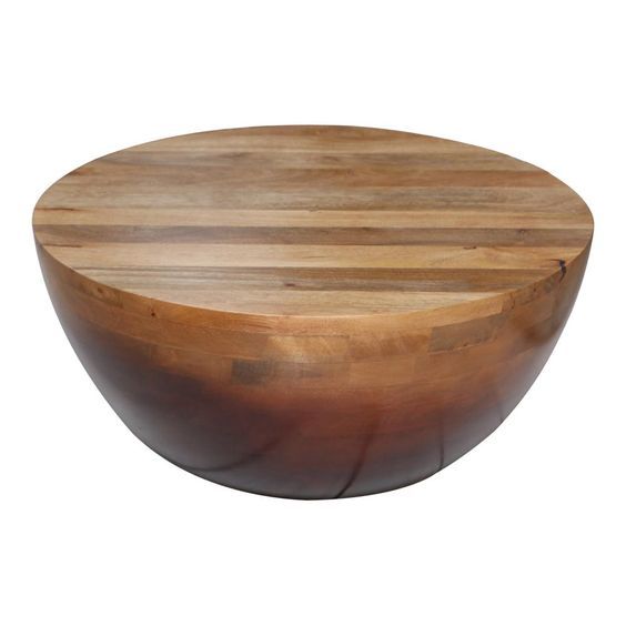 Smooth Finishing Coffee Table In Round Pipe