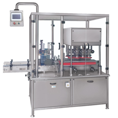 रेखीय प्रकार का अंदर का प्लग और स्क्रू कैपिंग मशीनें