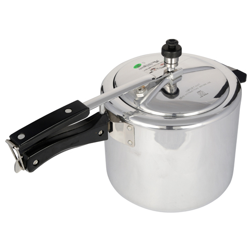 8 लीटर पे़लिकान इनर लिड एल्यूमिनियम प्रेशर कूकर