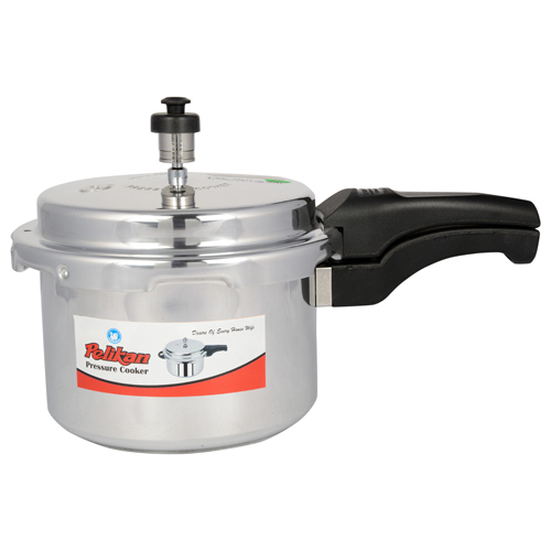 10 लीटर पेलिकन एल्यूमिनियम ऊपरी ढक्कन प्रेशर कुकर