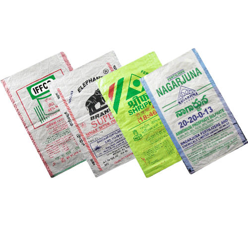 White And Green Fertilizer Bag