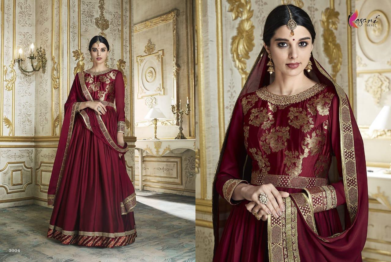 Red Designer Anarkali Salwar Suits