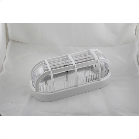 C.F.L Bulkhead Capsule 13w White - PVC, 8-10 inches | Voltage 10-100, Socketless Design, Chic White Finish for Versatile Applications