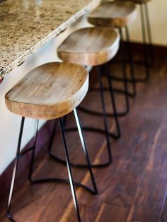 Iron Sheet Bar Stool No Assembly Required
