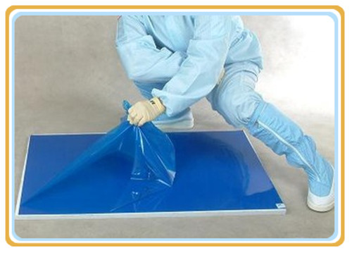 Dust Control Sticky Mats - Color: Blue