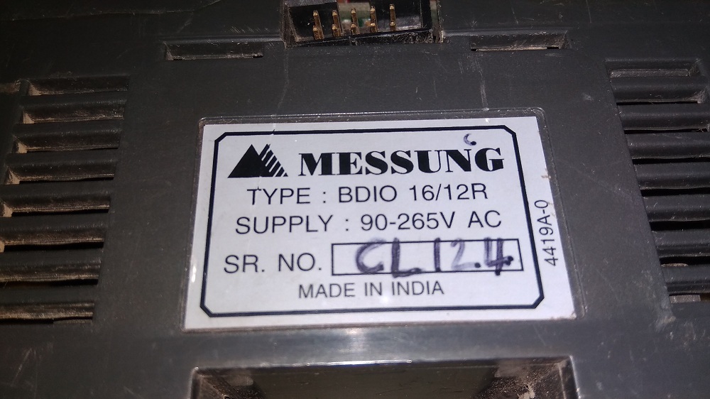 Messung Plc Bdio 16/12r