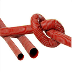 सिलिकॉन लेपित शीसे रेशा नली