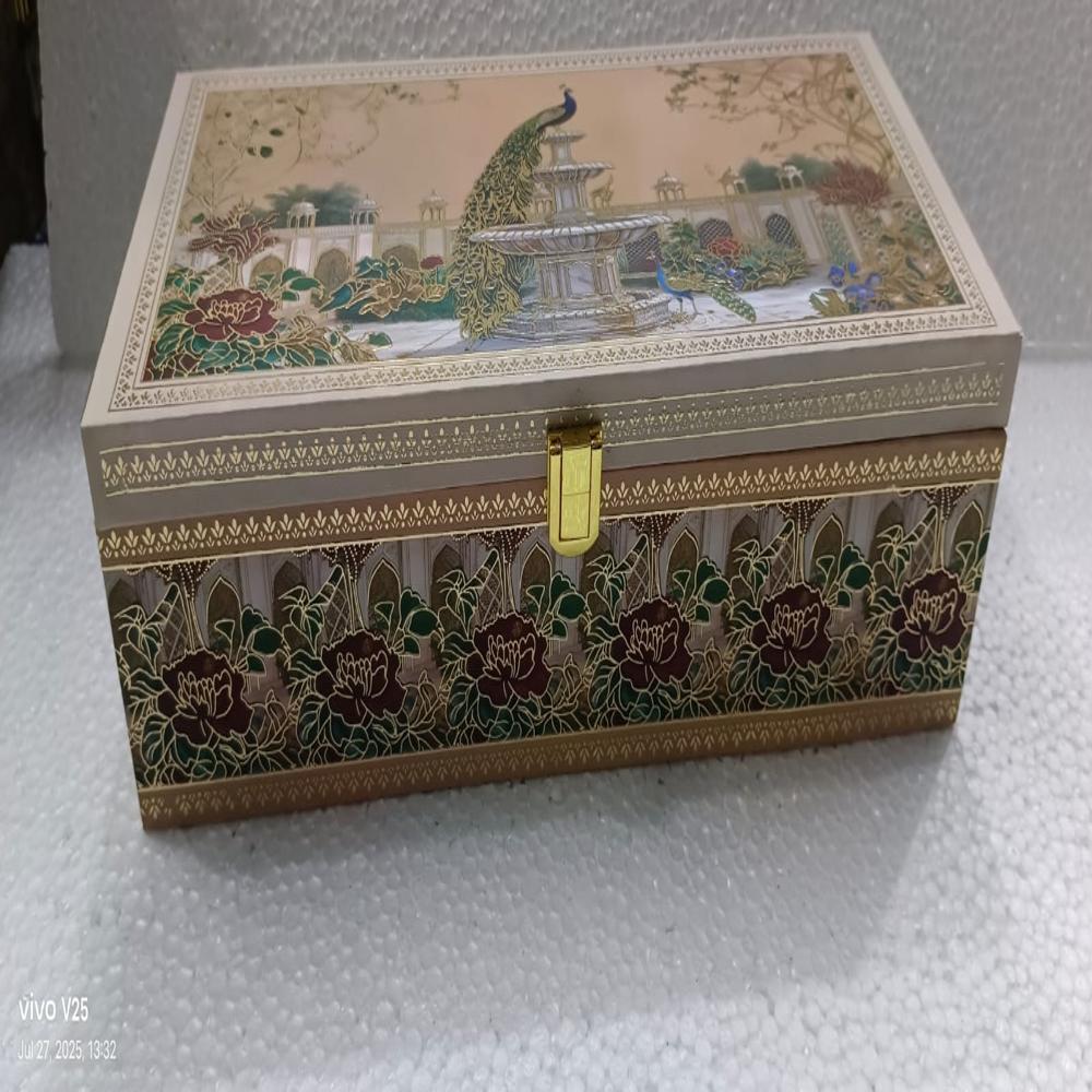 Printed Dry Fruit Box - Length: 13.5 Inch (In)