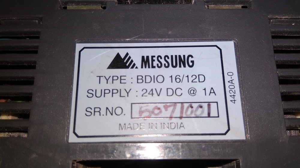 Messung Plc Bdio 16/12d