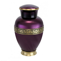 White Golden Pearl Cremation Urn