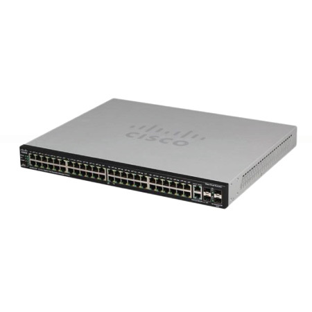 Cisco Switch - Metal, 440 X 210 X 44 Mm | 48x 10/100/1000 Ports, Dual Redundant Power Supply, Dual Fans, 0-50a C Operating Temperature, 2.5 Kg Weight