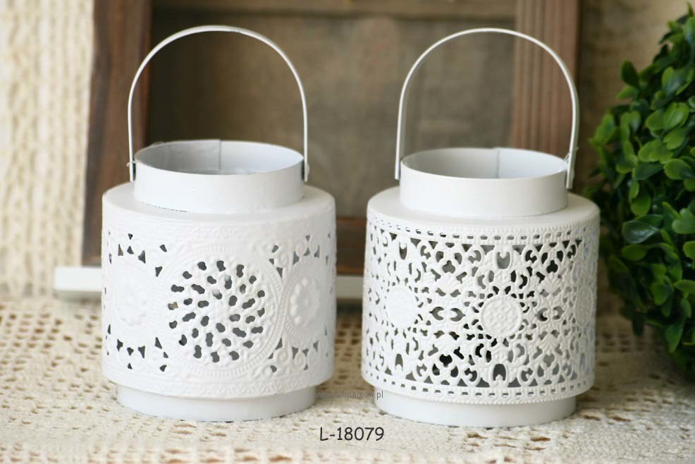 Garden Lantern - Wood, Glass, Metal | 12" X 12" X 24", Brown Finish, Nickel Accent, Elite Design