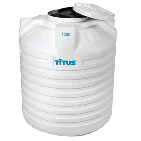 White Home Water Storage Tank