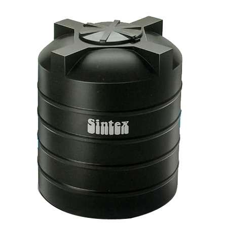 Sintex Double Layer Water Tank - PVC Material, Cylindrical Shape, 10-14mm Thickness | Enhanced Strength, High Storage Capacity, Low Maintenance