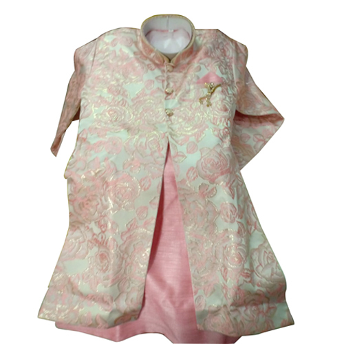 Boys Printed Flowers Kurta Pajama - Ethnic Style for Ages 2-10 Years, All Colors Available, Fun Floral Patterns