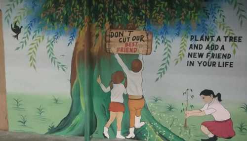 Dlf Save Trees Wall Art