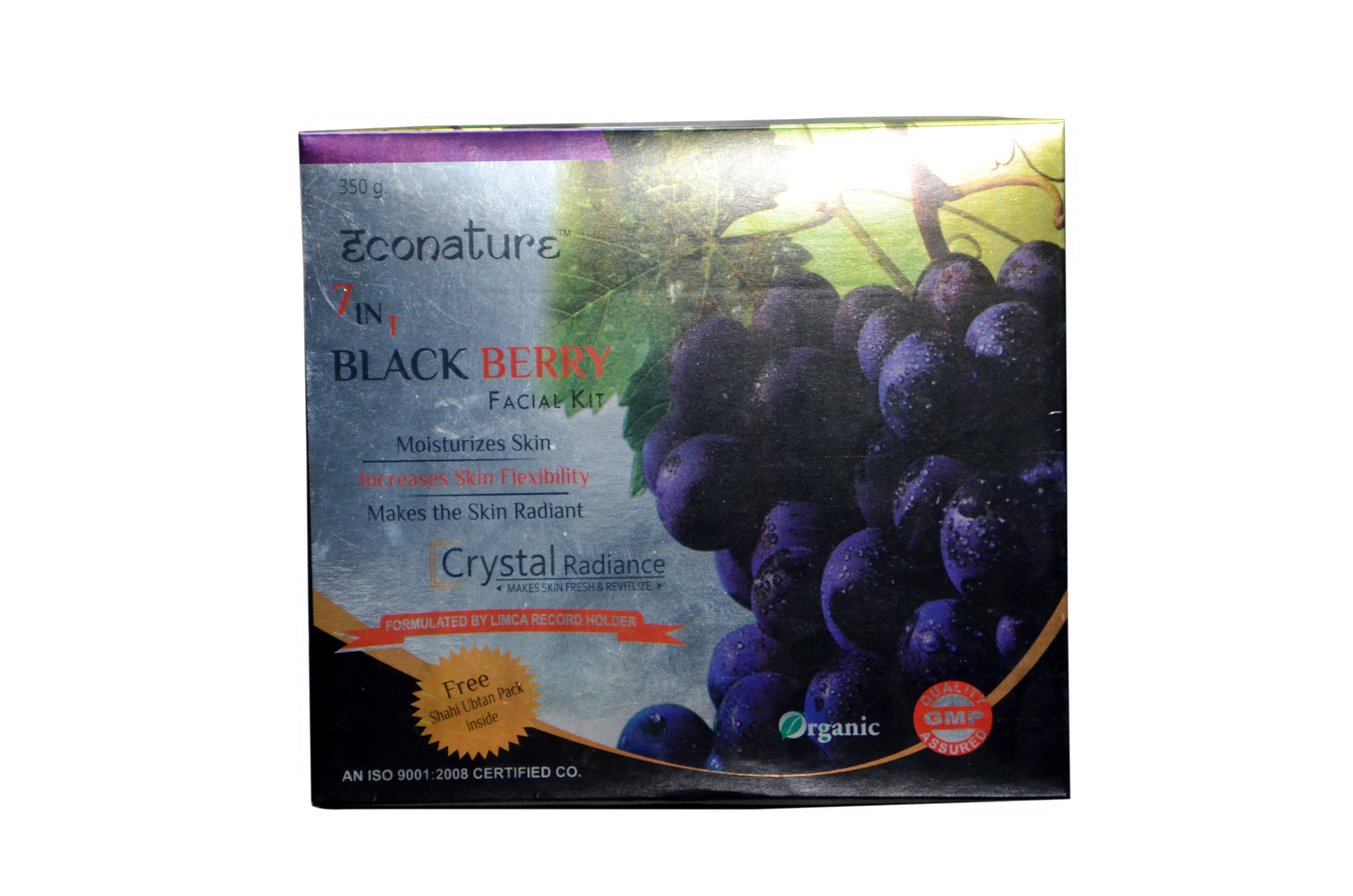 Black Berry 7 In 1 Facial Kit Ingredients: Herbal Extracts