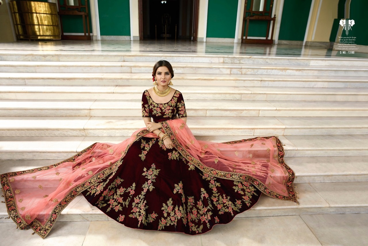 Brown Exclusive Lehenga Choli 2018 Online