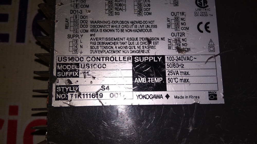 Yokogawa Digital Indicating Controller