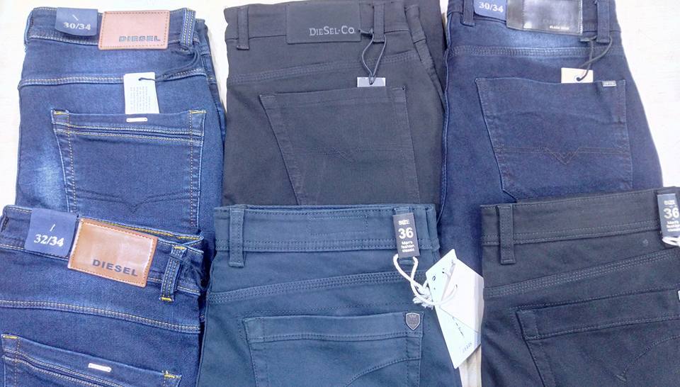 Multi Shades Branded Trousers Chinos Stretchable With Bill For Resale In India
