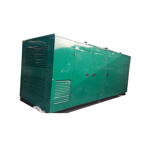 Diesel Generator Canopy - Steel Material, Customizable Dimensions, Green Color | Sturdy, Sound-Insulation Design with Air Filters and Secure Locking System