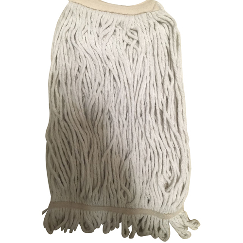 Cotton Wet Mop Bristle - Eco-friendly Cotton Yarn, Soft Touch Handle And Durable Design | Efficient Floor Cleaning, Dirt And Bacteria Removal
