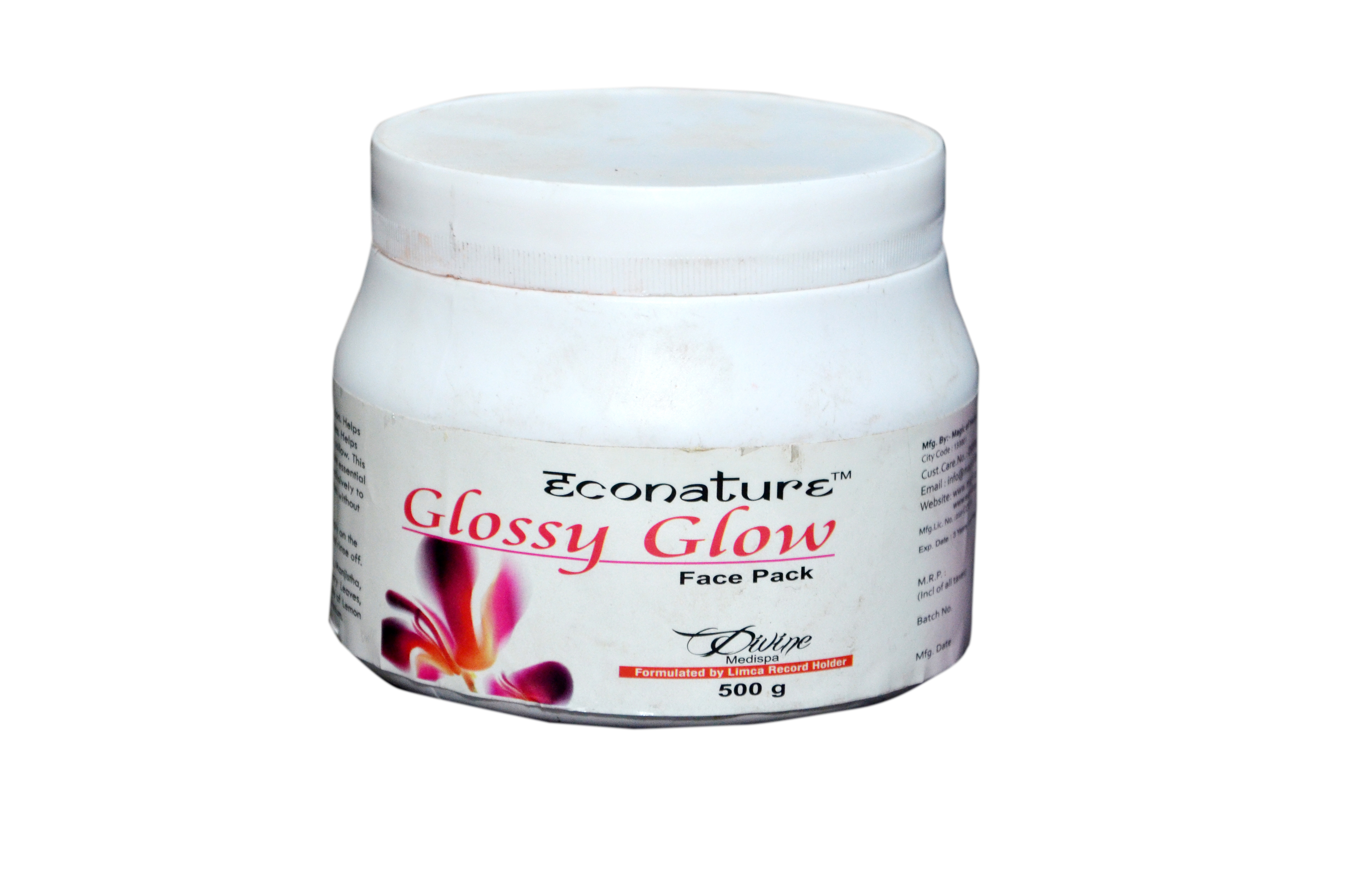 Glossy Glow Face Pack Ingredients: Herbal Extracts