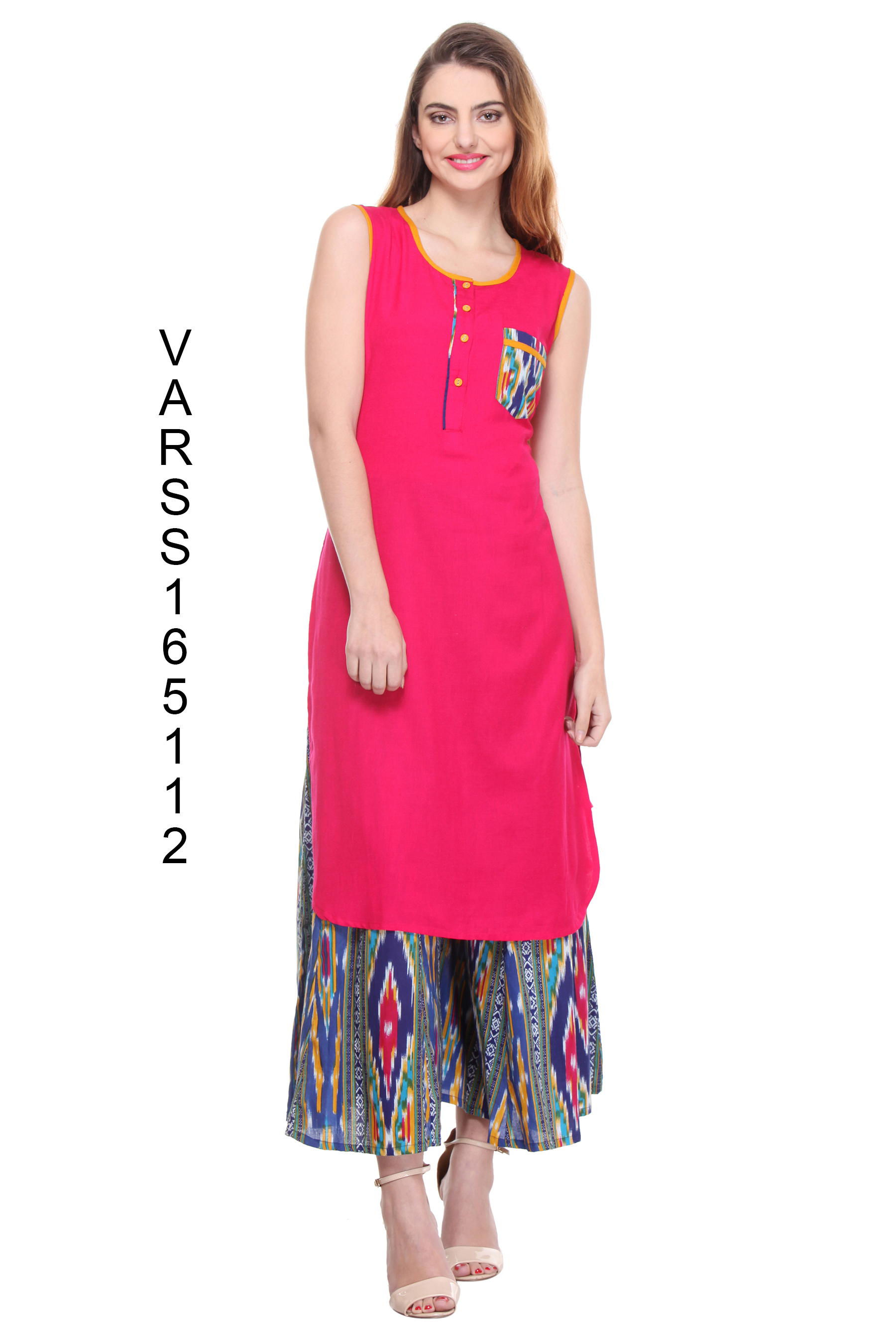 Cotton Printed Dress Material - Length 2.30 Meters | Available In Red, Yellow, Blue, Black - Suitable For All Seasons, Various Sizes From Xs To Xxl