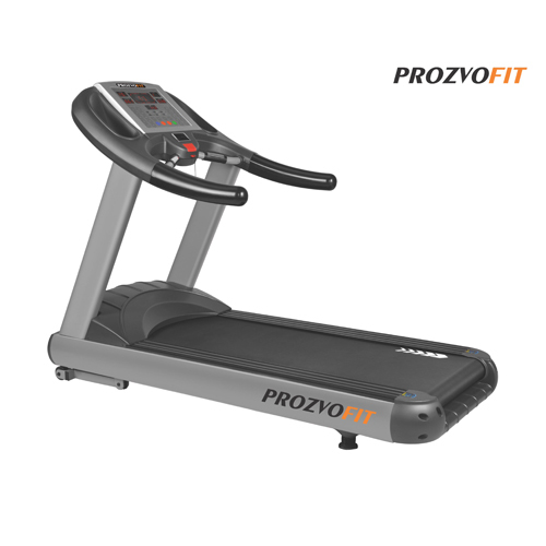 Gym Equipment - 2.5 HP Treadmill, 50x140 cm Running Surface | Gray, 0-15% Incline, 1-16 kph Speed Range, Cardio & Endurance Training