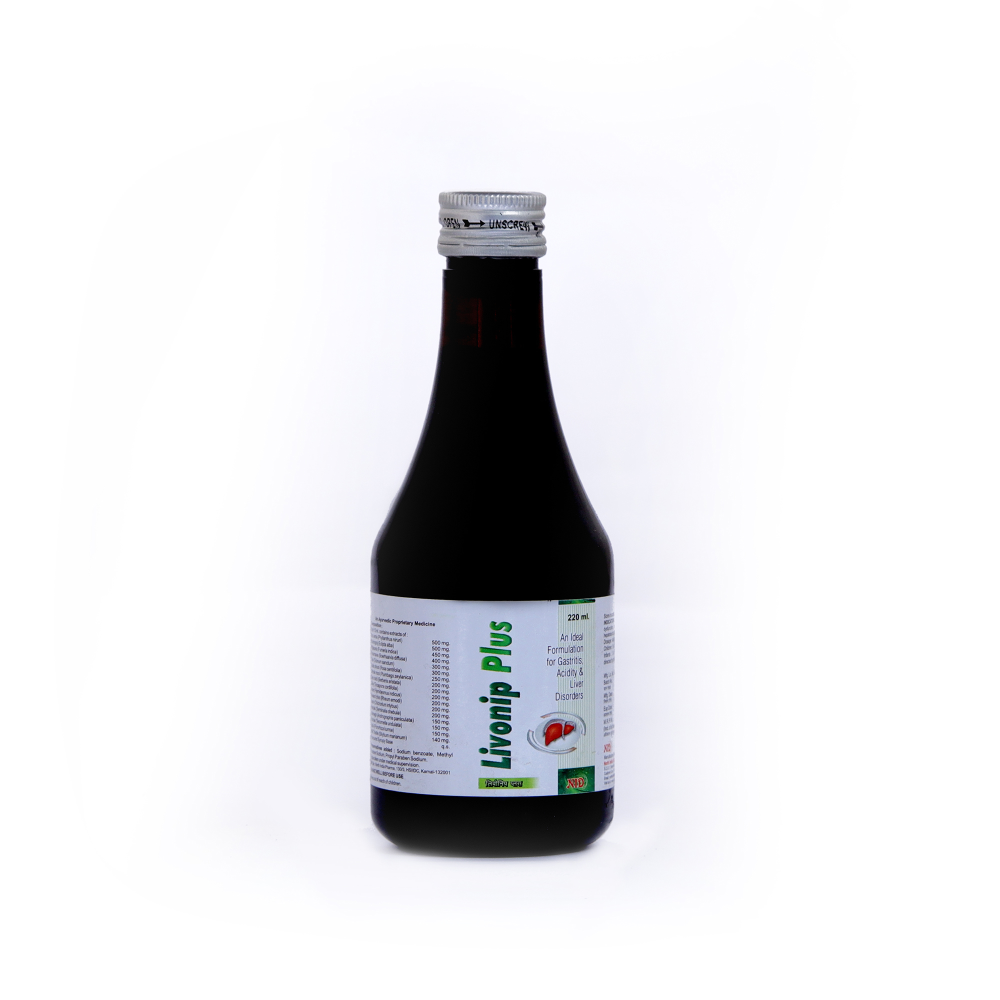 Ayurvedic Livonip Plus Liver Syrup