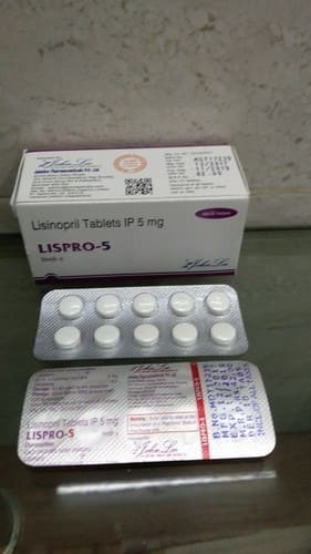 Lisinopril Tablets - 2.5mg, 5mg, 10mg | Effective High Blood Pressure Management For All Ages