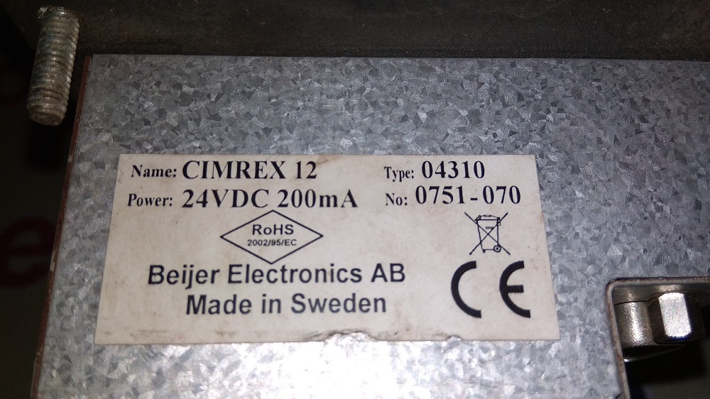Cimrex12 Hmi