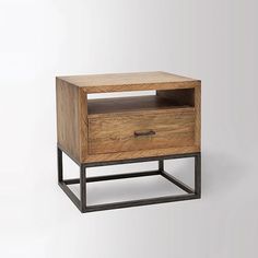 Designer Side Table No Assembly Required