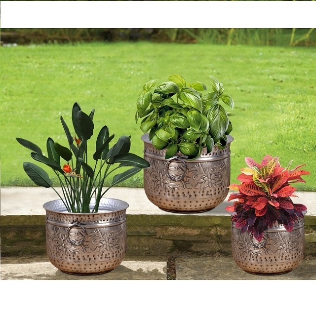 Iron Planter / Brass Planter / Outdoor Planter