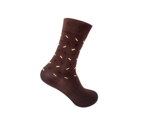 CREW LENGTH MULTICOLOR DESIGNER SOCKS