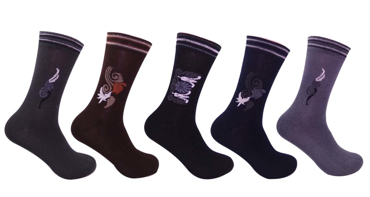 Crew  Length Socks Designer Socks