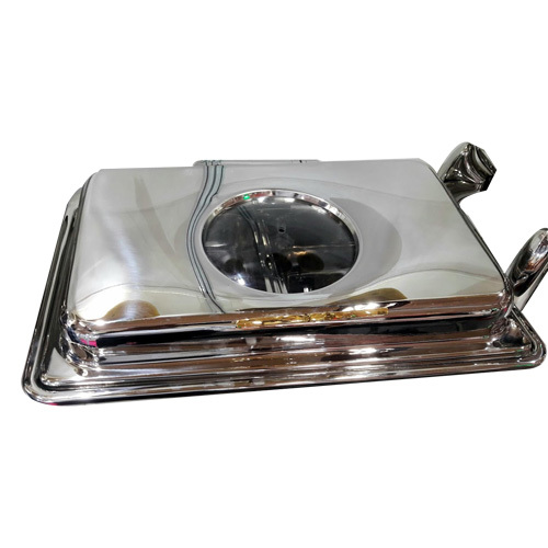 ढक्कन के साथ चाफिंग डिश