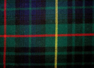 स्कॉटिश चेक कपड़ा