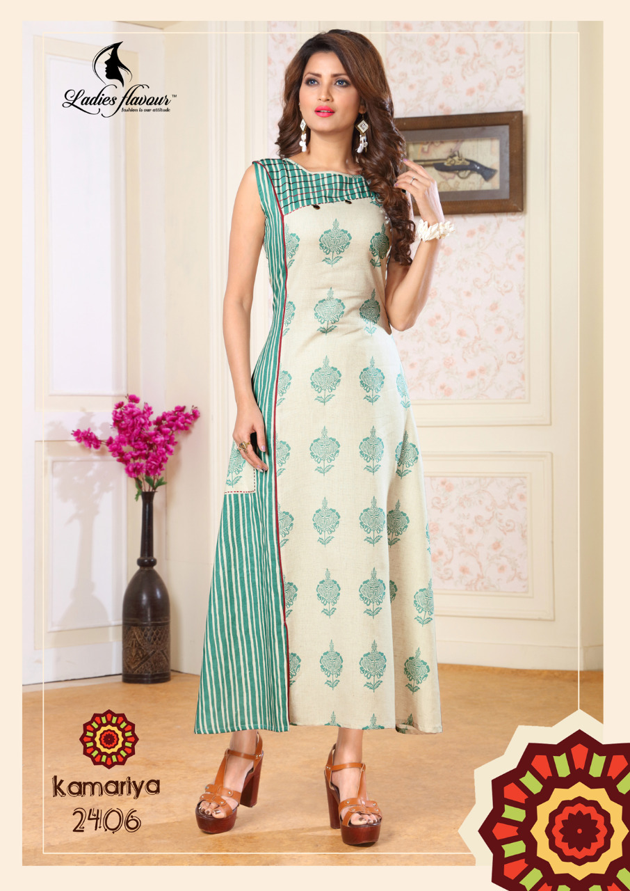Winter Designer Look Long Kurtis