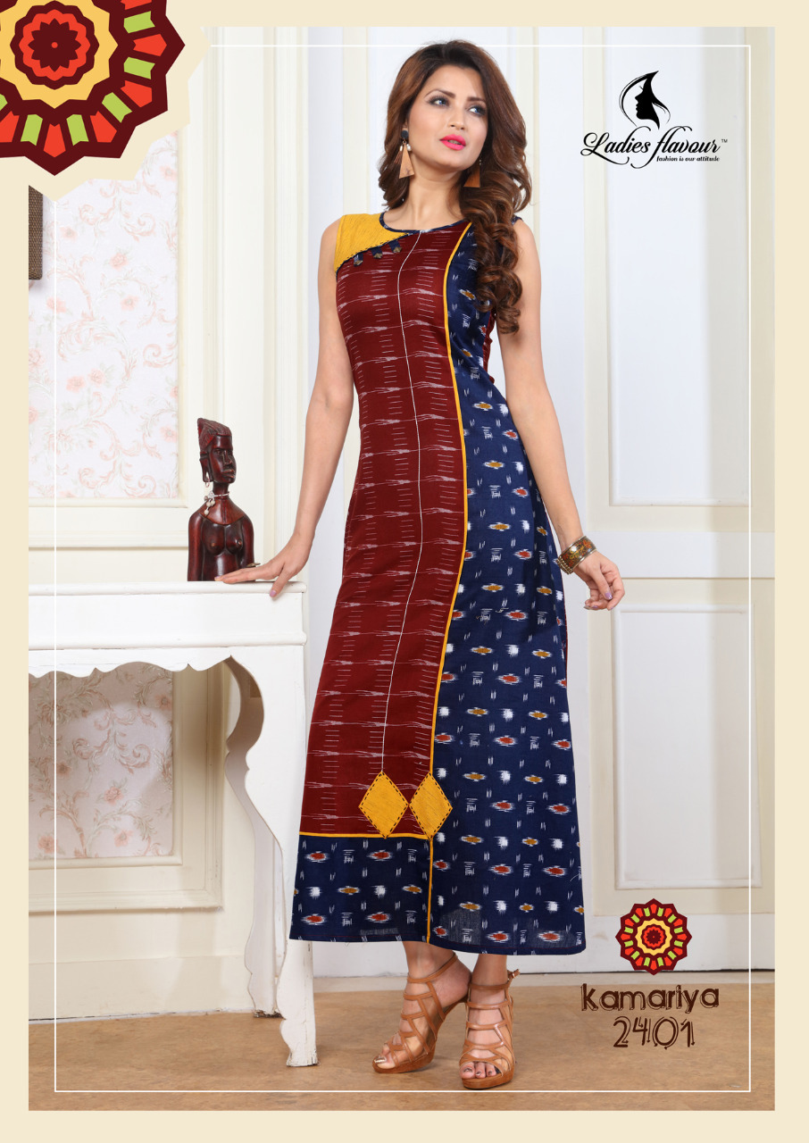 Winter Designer Look Long Kurtis