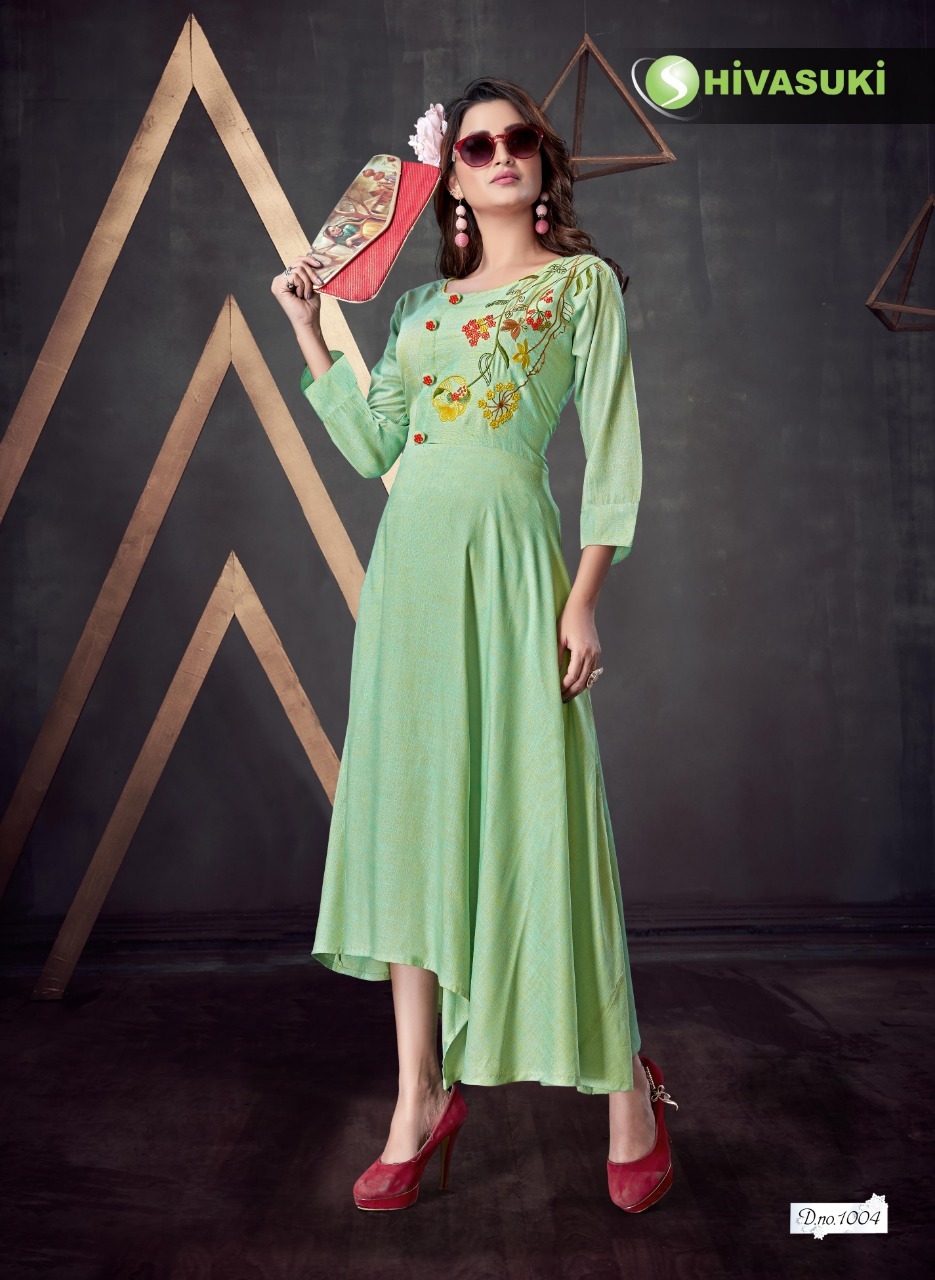 Winter Designer Look Long Kurtis
